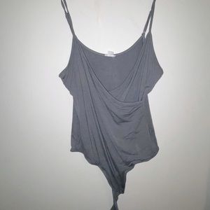 Olive green body suit